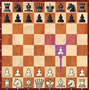 حالت هفتم شروع بازی شطرنج(f4)